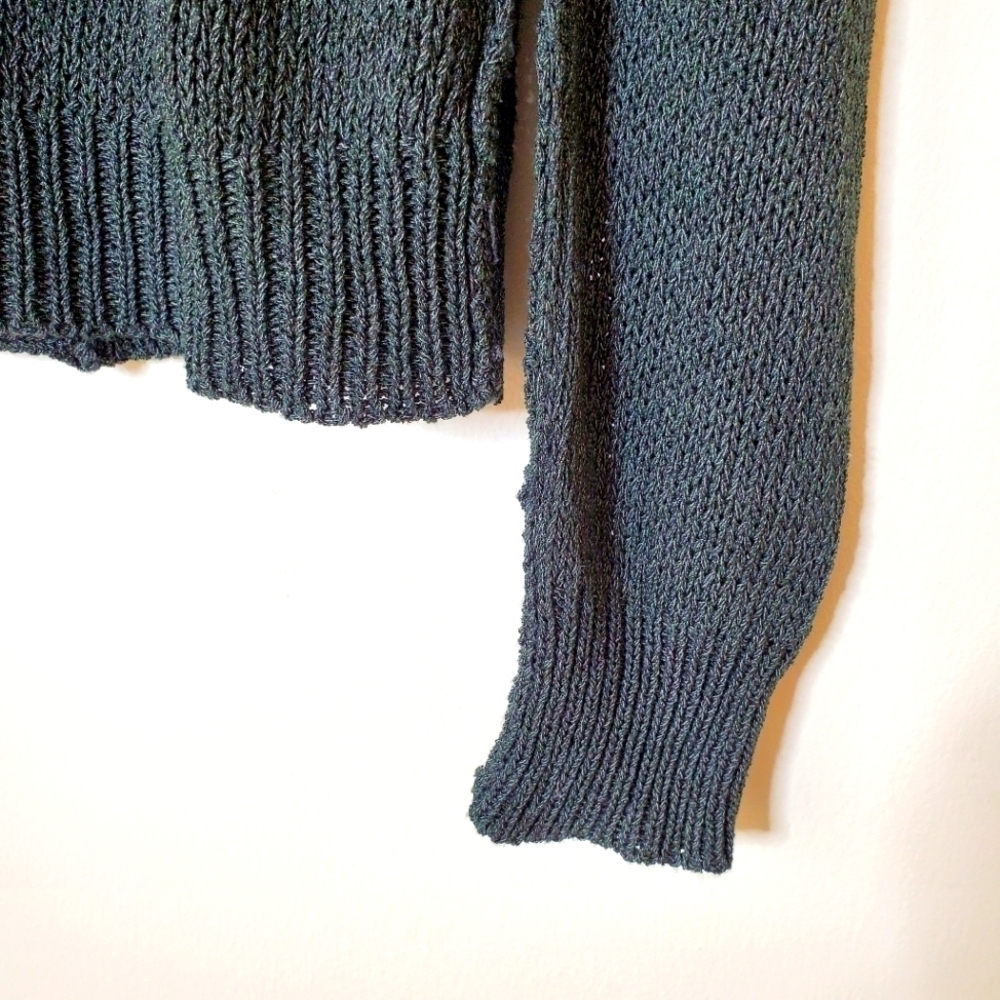 Akria Chicago Black Label Split Back Sweater - image 3